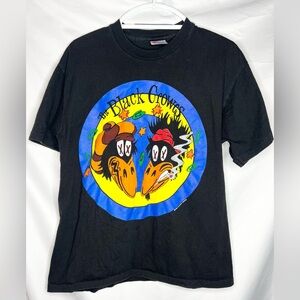 Vintage 1992 Black Crowes High As Moon Tour Band Tee Shirt
